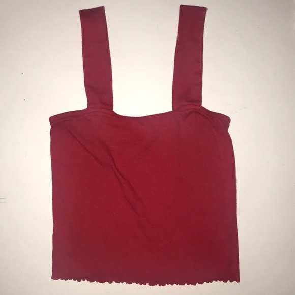 PacSun Tops - Red Basic Tank Top from Pacsun